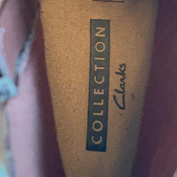 Clarks Tamitha Key Burgundy Suede Leather Chukka Boots | Women’s 7 - Picture 8 of 8